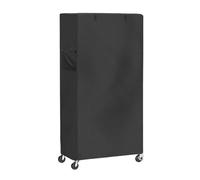 Copertura antipolvere impermeabile per mensole, realizzata in tessuto Oxford 420D, con cerniera e tasca portaoggetti per una pratica protezione (107 x 45 x 183 cm)