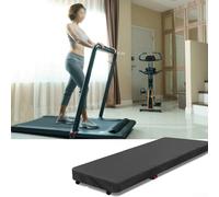 Copertura antipolvere impermeabile per tapis roulant sotto la scrivania, protegge il tappetino da sporco e detriti, facile installazione con orlo elastico (124 x 53 x 15 cm)