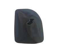 Copertura antipolvere in pelle nera per E60 E61 2003-2010 LHD Manuale | Mantiene polvere e detriti lontani dai componenti della trasmissione, dando al tuo interno una finitura pulita in stile