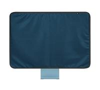 Copertura antipolvere per Apple iMac, compatibile con 24" Apple iMac Desktop Computer PU Pelle Protezione Pad Cover (24'', Blu)