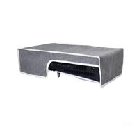 Copertura antipolvere per console PS5 Pro Guscio antipolvere per nylon di alta qualità Host Center Guard supporto orizzontale compatibile 39,5 x 22,5 x 10 cm (grigio)