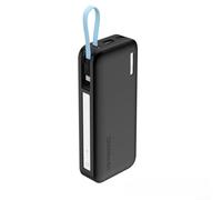 Copertura antipolvere per CUKTECH CP25 20000 mAh caricabatterie portatile Soft Shell antigraffio custodia antiurto accessorio da viaggio (nero)