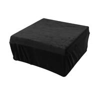 Copertura Antipolvere per Giradischi Custodia Morbida Protettiva per AT-LP120XBT-USB AT-LP120XUSB Apparecchiature Musicali, Lavabile e Riutilizzabile, Adatta per Giradischi, (BLACK)