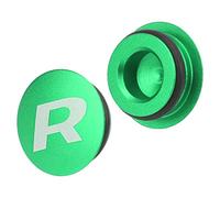 Copertura Antipolvere per Guarnitura per Mountain Bike, Tappo per Staffa del Bullone di Fissaggio del Braccio della Pedivella della Bici, Tappo Dell'albero Centrale in(1 Copertura Antipolvere Verde)