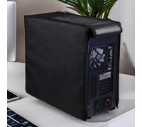 Copertura antipolvere per host del computer con struttura a doppia cerniera, realizzata in tessuto Oxford resistente all'acqua, fornisce una protezione affidabile da polvere e graffi (62 x 26 x 52 cm)