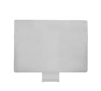 Copertura antipolvere per iMac da 24 pollici, morbida custodia protettiva per modelli 2023 2024, chiusura elastica con accesso alla porta, tessuto lavabile, opzioni grigie blu viola (grigio)