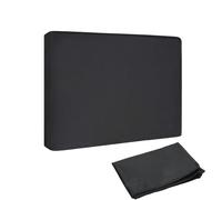 copertura antipolvere per monitor, copertura antipolvere per computer,Custodia protettiva impermeabile per monitor in nylon - Copertura antipolvere nera antipolvere, protezione per schermo lavabile