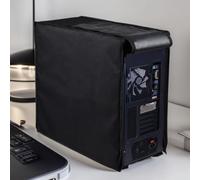 Copertura antipolvere per PC con comodo accesso con cerniera e tessuto Oxford 420D impermeabile, protegge da polvere, sporco ed elettricità statica (50 x 21 x 46 cm)