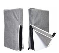 Copertura antipolvere per PS5 Pro, custodia protettiva verticale antipolvere per PS5 Pro Disc e console digitale, in tessuto Oxford impermeabile, antigraffio, facile accesso (grigio)