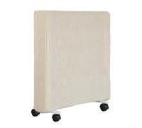 Copertura antipolvere per riscaldatore con tessuto elastico per protezione del radiatore, materiale in poliestere leggero e traspirante, adatta a diverse dimensioni e forme di riscaldamento (beige, L)