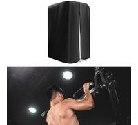 Copertura antipolvere per stazione con barra per trazioni con cerniera,