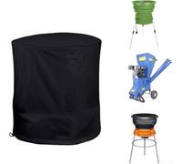 Copertura antipolvere per trituratore elettrico per legno da esterno, impermeabile e tessuto Oxford 210D/420D, si adatta alla maggior parte delle pacciamatrici senza lama, 85 x 110 cm (210D)