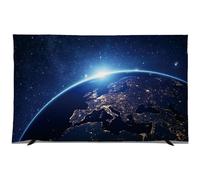 Copertura antipolvere per TV da interni, lavabile e traspirante, adatta per TV da 32 a 75 pollici, decorativa e antipolvere