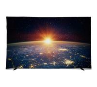 Copertura antipolvere per TV da interni, lavabile e traspirante, adatta per TV da 32 a 75 pollici, decorativa e antipolvere