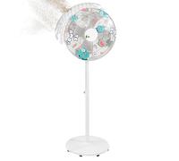 Copertura antipolvere per ventola | Protezione impermeabile pieghevole antiruggine per in piedi | Sostituzione universale del parapolvere della ventola per uso interno | per la scrivania della