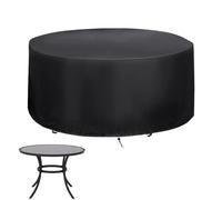 Copertura antipolvere rotonda da tavolo - Resistente scudo circolare per cortile, resistente sbiadimento, impermeabile per panca da giardino e sala da pranzo | Protezione per mobili esterni per