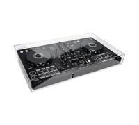Copertura antipolvere trasparente per controller Pioneer DDJ-FLX4, custodia protettiva in acrilico resistente ai graffi con visibilità trasparente per riporre oggetti, 49,8 x 27,8 cm