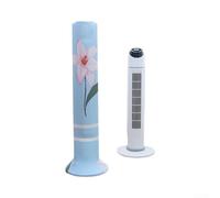 Copertura antipolvere verticale per ventilatore, tessuto elastico lavabile | Fascia inferiore elastica, vestibilità aderente, impedisce lo scivolamento, si adatta alla maggior parte delle marche