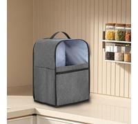 Copertura antipolvere visibile per NJ BW1001 Belgian Waffle Maker PRO, tessuto in nylon 600D con finestra in PVC e tasche portaoggetti, 21 x 18,5 x 31 cm