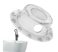 Copertura antitrabocco per vasca - Tappo di scarico trasparente vasca, tappo a | Guarnizione universale ritenzione idrica con comfort prolungato in acqua calda il relax b