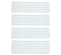Copertura assorbente di ricambio per tergicristalli Leifheit XL Cotton Plus Handle con setole speciali per un'efficace rimozione dello sporco su legno duro e piastrelle (confezione da 4)