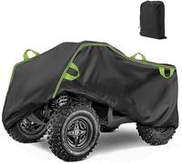 Copertura ATV per Arctic Cat Alterra 400 SE 2000-2006 2007 2008 2009 2010, Antipolvere Quad Covers da Esterno con Strisce Riflettenti 4 Ruote Telo Copri Quad Protezione,A/Green