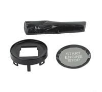Copertura Avvio Stop Cristallo Nero per bmw per e90 E91 E92 Copertura | Funzione per luce notturna per chiara, visibilità al buio totale, installazione rapida utensili, compatibilità serie E