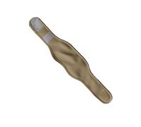 Copertura avvolgente per collo di olio di ricino, facile da indossare, design regolabile, anti perdite di olio, cachi