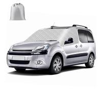 Copertura Avvolgente per Parabrezza Anteriore Compatibile con Citroen Berlingo Peugeot Partner 2008-2018, Telone di Protezione Parabrezza Contro Neve Ghiaccio Gelo Sole Impermeabile