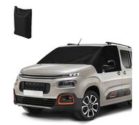 Copertura Avvolgente per Parabrezza Anteriore Compatibile con Citroen Berlingo Peugeot Partner Opel Combo 2018-2025, 600D Telone di Protezione Parabrezza Contro Neve Ghiaccio Gelo Sole Impermeabile