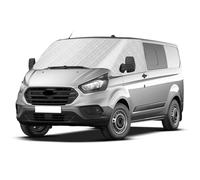 Copertura Avvolgente per Parabrezza Anteriore Compatibile con Ford Transit Custom 2012-2025 - Telone di Protezione Parabrezza Contro Neve Ghiaccio Gelo Sole Impermeabile