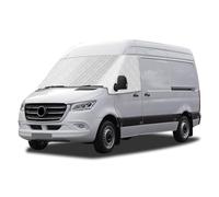 Copertura Avvolgente per Parabrezza Anteriore Compatibile con Mercedes Sprinter VS30 2019-2025 - Telone di Protezione Parabrezza Contro Neve Ghiaccio Gelo Sole Impermeabile