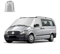Copertura Avvolgente per Parabrezza Anteriore Compatibile con Mercedes Vito W639 2003-2014 - Telone di Protezione Parabrezza Contro Neve Ghiaccio Gelo Sole Impermeabile