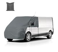 Copertura Avvolgente per Parabrezza Anteriore Compatibile con Renault Trafic 2014- Opel Vivaro 14-19 Fiat Talento 16-21, 600D Telone di Protezione Parabrezza Contro Neve Ghiaccio Gelo Sole