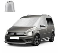 Copertura Avvolgente per Parabrezza Anteriore Compatibile con VW Caddy 2004-2021, Telone di Protezione Parabrezza Contro Neve Ghiaccio Gelo Sole Impermeabile