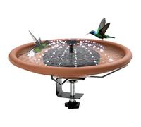 Copertura: BACCHIO ASSEMBLICATO - BEVOLE ATTI BACCHI BETTO SOLARE BALCONI BALCONI BIRDI BIRDI | BACCHIO ACQUA POTERE SOLAR CON CLAMPE DI RIFENZIONE PER GIARDINI DECORATIVI OSSERVAZIONE DI Picc