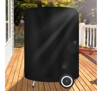 Copertura Barbecue Da Esterno, Copri Barbecue Da Esterno Impermeabile, Impermeabile Copertura Barbecue, Rotondo Oxford Telo Copri Barbecue Esterno, Anti Strappo, Raggi Uv E Impermeabile (70x96cm)