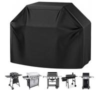Copertura Barbecue per Weber Summit E-620 / E-650 / E-660 / E-670 2007-2023, Impermeabile 210D Oxford BBQ Copri Polvere Sole Pioggia Giardino Terrazzo Coulisse Regolabile
