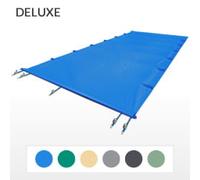 Copertura barre 4 stagioni DELUXE 580gmq per piscina rettangolare 8x4m