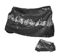 Copertura Bici Bicicletta,Telo Copri Bicicletta da Esterno Impermeabile,Copertura per Biciclette,Copribici Biciclette,Telo Bici Impermeabile per Esterno,Antipolvere Pioggia Protezione Neve,Nero