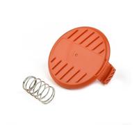 Copertura bobina con molla per Blackdecker String Trimmer Gh400 Gl4525 Stc1815 sostituisce 385022 a 03 durevole ABS Cap senza bisogno di attrezzi semplice da montare