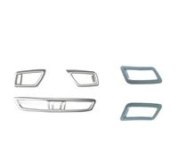 Copertura Bocchetta Ventilazione Dell'aria Condizio Per Qashqai J11 14-20 | Console anteriore per Nissan per X-Trail T32 per Rogue(Argento)