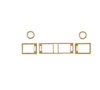 Copertura Bocchette Aria Compatibile Con Benz Per C Classe W204 2007 2008 2009 2010 Cruscotto Presa D'aria Decorazione Decorazione Trim Copertura Pianoforte Nero Accessori Interni Auto