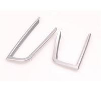 Copertura Bocchette Aria Compatibile Con BMW Per F10 5 Serie 2011-2017 Cromato Aria Condizionata Vent Telaio Copertura Trim Interni Paillettes Pannello Uscita Aria Striscia Decorativa(2 pieces)