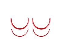 Copertura Bocchette Compatibile Con MINI Per Cooper Hardtop R56 2007-2010 Cornice Laterale Per Bocchetta Dell'aria Laterale Copertura Decorativa Adesivo