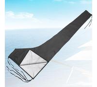 Copertura boma randa 420D, copertura impermeabile barca a vela, copertura protettiva pioggia e neve, per barca a vela da 8''-13'' (nero)(8-9ft)
