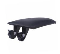 Copertura bracciolo auto Per A4 B6 B7 2002-2007, copertura per serratura del bracciolo, protezione per il coperchio della console centrale in pelle PU(Black)
