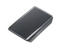 Copertura bracciolo per Tesla per modello 3 e per modello Y 2025, stile Carbon Grain in ABS, protegge dai danni e aggiunge un aspetto elegante (luminoso)