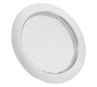 Copertura Buca Chitarra in Metallo Argento per Acustica | Inserto Schermato, per Chitarra Risonante, Installazione Semplice, Finitura Elegante