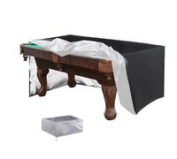 Copertura Calcio Balilla Per Esterno Copritavolo Da Biliardo Teli Impermeabili Per Esterno X Gazebo Impermeabile E Antipolvere In Tessuto Oxford Con Coulisse ( Color : Silver , Size : 260*135*82cm )